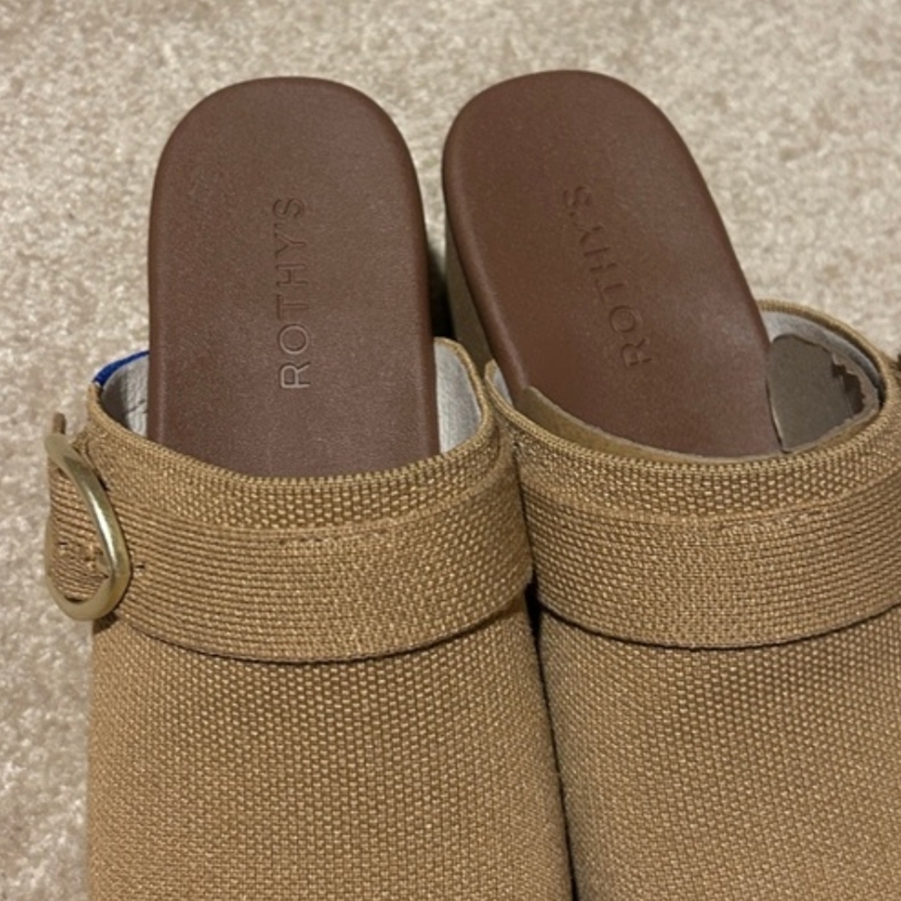 Rothy's Classic Clog - Butternut - Picture 4 of 8